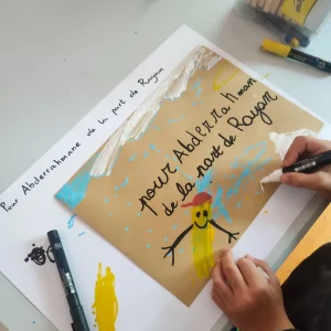 Les enfants de l'école de devoirs La Place en stage d'automne