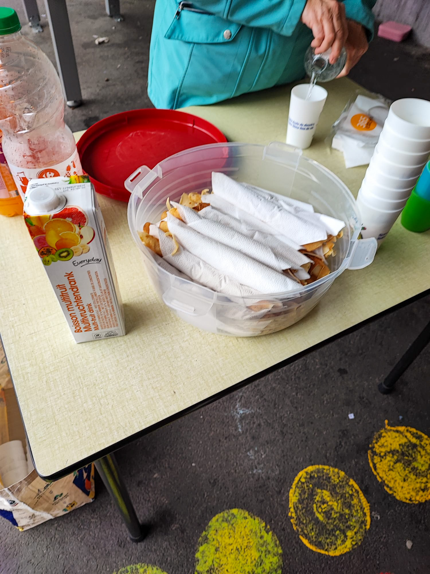 Les enfants de l'école de devoirs La Place en stage d'automne