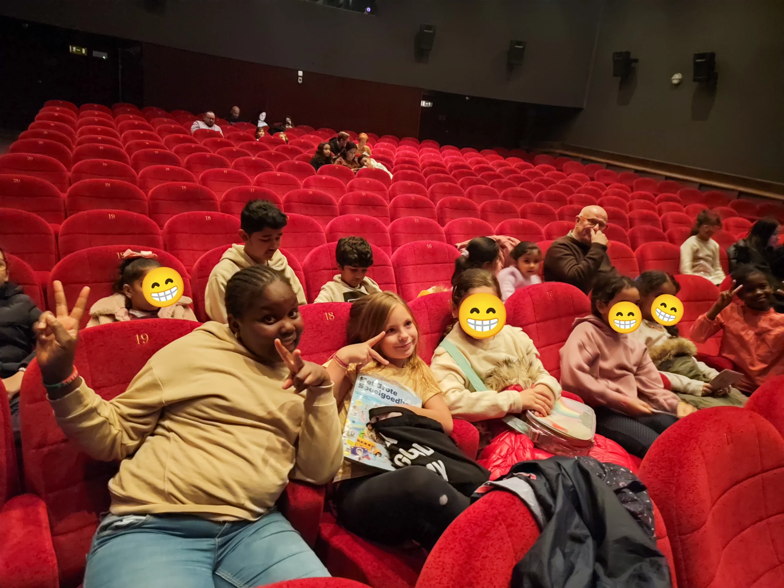 Les enfants de l'école de devoirs La Place en stage d'automne