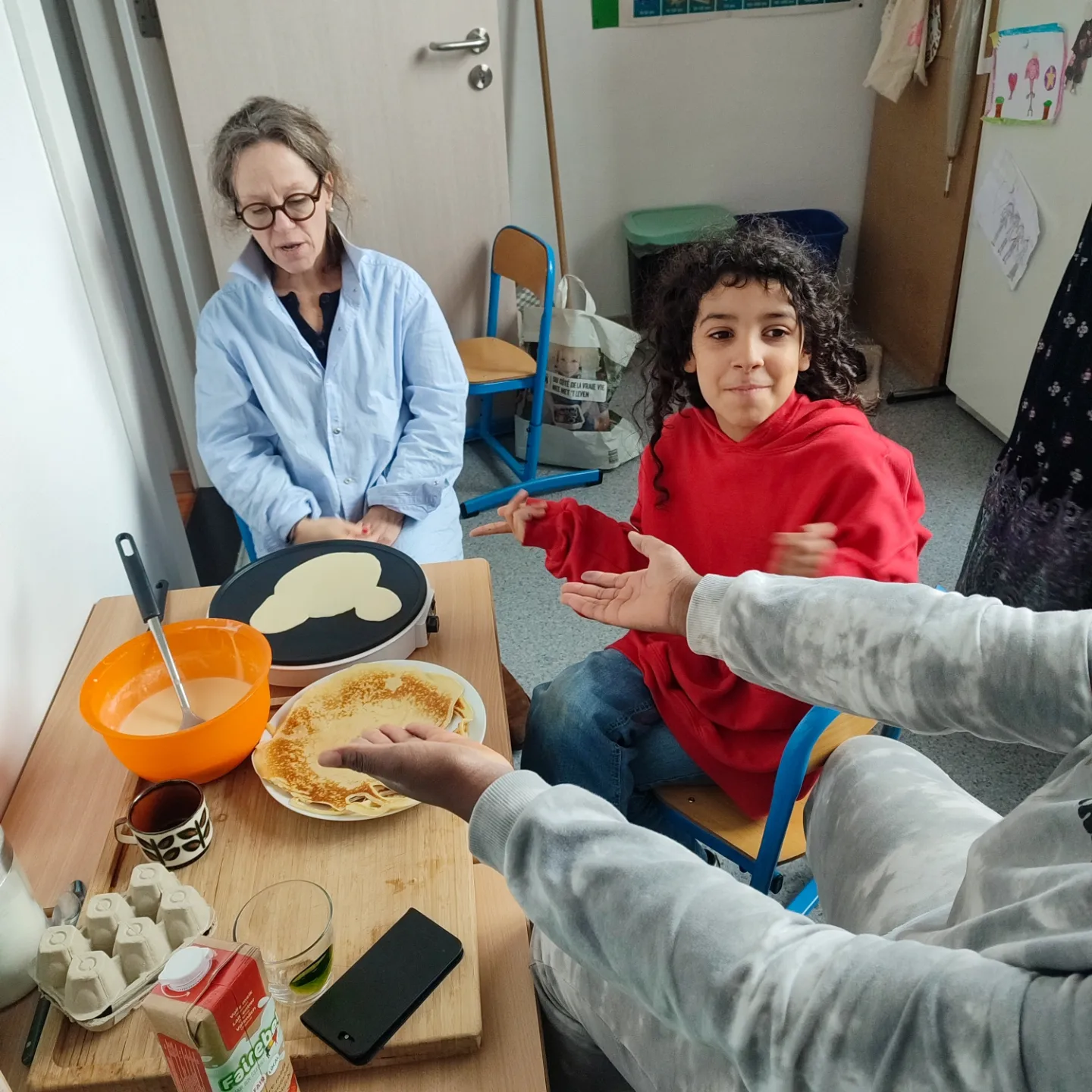 Les enfants de l'école de devoirs La Place en stage d'automne