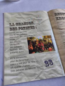 La chanson des patates